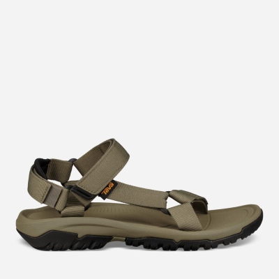 Teva Hurricane XLT2 - Men's Teva Sandals - Dark Olive | India (JYAX60794)